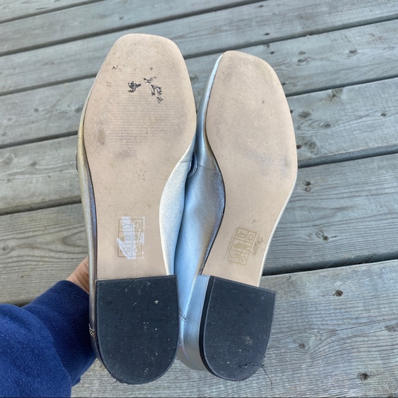 Steve Madden Timbir Silver Short Heels - Picture 5 of 12